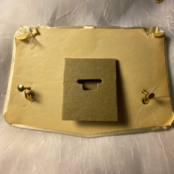 Vintage Jewels by estrella  necklace earring Set 50s 1960s rhinestone SET retro - Picture 7 of 14